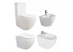 Унитаз напольный и подвесная чаша для инсталляции