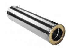 Дымоход Труба сэндвич DN 125 - 130 мм. Ferrum