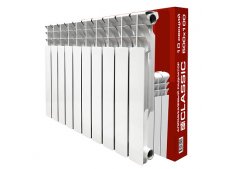 Радиатор алюминиевый секционный с боковым подключением 500х96 мм. 157 Вт. (Китай) Classic Sti