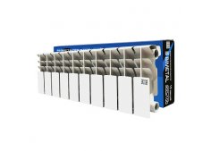 Радиатор биметаллический секционный с боковым подключением 200х96 мм. 80 Вт. (Китай) Bimetal Sti