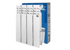 Радиатор биметаллический секционный с боковым подключением 350х78 мм. 105 Вт. (Китай) Bimetal Sti