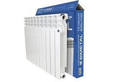 Радиатор биметаллический секционный с боковым подключением 500х96 мм. 140 Вт. (Китай) Bimetal Sti