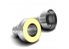 Дымоход Адаптер/Переход/Старт-сэндвич DN 110 - 115 - 120 мм. Ferrum