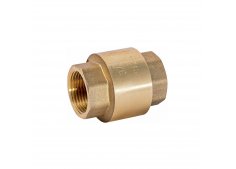 Клапан обратный латунный резьбовой 1/2" Ду15 (DN15)