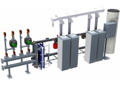 Котел газовый напольный конденсатный Geffen (Геффен)