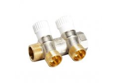 Коллектор одинарный распределительный 2 выхода-3/4" (ствол 3/4") Коллектор одинарный распределительный 2 выхода-3/4" (ствол 3/4")