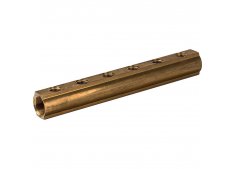 Коллектор одинарный распределительный 6 выходов-1/2" (ствол 1") Коллектор одинарный распределительный 6 выходов-1/2" (ствол 1")