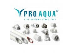 Трубы и Фитинги полипропиленовые белые Pro Aqua