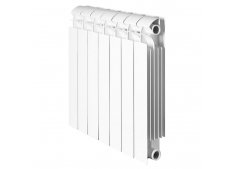 Радиатор отопления биметаллический секционный, высота 500х95 мм. белый, Style Plus Global