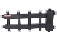 Коллектора распределительные для насосных групп со встроенным гидроразделителем Rommer