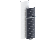 Радиатор отопления биметаллический вертикальный с нижним центральным подключением высота 1440 и 1760 мм. Convex Rifar