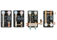 Насосные группы для распределительных коллекторов отопления в котельной