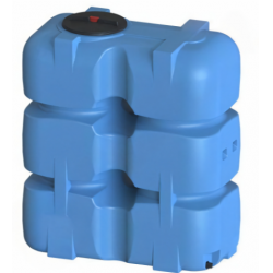 Бак для воды Танк 1500 л с фланцем и крышкой с клапанами, со сливом, АНИОН Т1500ФК2З купить в Твери