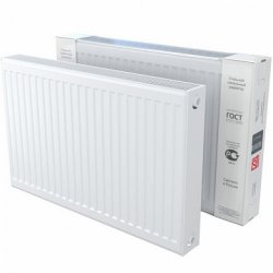 Радиатор стальной панельный с боковым подключением, Compact 22-500-800 (при 70°С=1764 Вт. до 17.64 м²) белый Sti