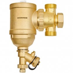 Магнитный сепаратор шлама поворотный универсальный НР 1 корпус- латунь, ROMMER  RFW-0080-255625 низкая цена, купить в Твери