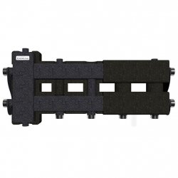 Балансировочный коллектор (до 60 кВт, подкл. котла G 1, 2+1 контура G 1, 4D-кронштейны K.UMS, EPP-термоизоляция) Gidruss купить в Твери, Конаково, Завидово, Осташков, Ржев, Старица, Торжок, Кимры