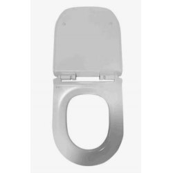 Сиденье для унитаза дюропласт микролифт белое Circulo Selena C101WG