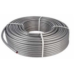 Труба сшитый полиэтилен PE-Xa с кислородным барьерным слоем EVOH, 16 x 2.2 мм, (бухта 170м) серая, AXIOS Wattson W.AXIO.1622.170