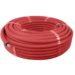 Труба сшитый полиэтилен PE-Xa с кислородным барьерным слоем в теплоизоляции EVOH, 16 x 2.2 мм, (бухта 200м) красная, AXIOS Wattson W.AXIO.1622.Flex.100R