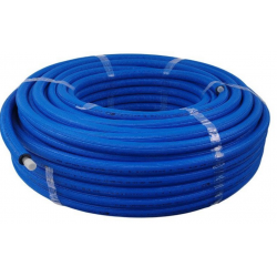 Труба сшитый полиэтилен PE-Xa с кислородным барьерным слоем в теплоизоляции EVOH, 16 x 2.2 мм, (бухта 200м) синяя, AXIOS Wattson W.AXIO.1622.Flex.100B
