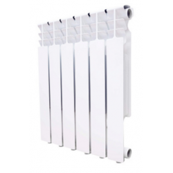 Радиатор отопления алюминиевый секционный с боковым подключением 500х78 мм. 6 секции, (при 70°С=864 Вт. до 8,64 м2. Беларусь) AL Classic Sti ТТ000019464