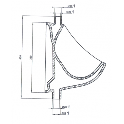 Писсуар настенный Дельта белый без комплекта Лобненский стройфарфор 10/1/5/1-49Бренд - Лобненский стройфарфор купить в Твери
