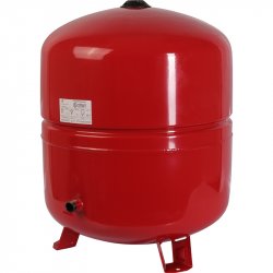 Бак расширительный мембранный для отопления Stout 100 л (цвет красный)