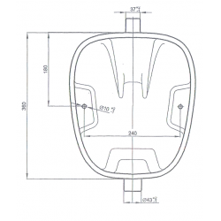 Писсуар настенный Дельта белый без комплекта Лобненский стройфарфор 10/1/5/1-49Бренд - Лобненский стройфарфор купить в Твери