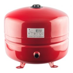 Бак расширительный мембранный для отопления Stout 35 л (цвет красный)
