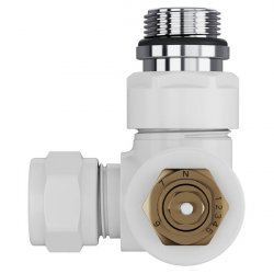 Набор термостатический трехосевой Design Pro 15мм М30х1,5 (Белый) Royal Thermo