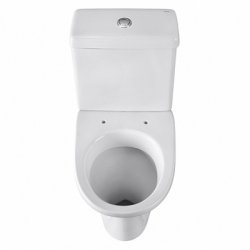 Унитаз-компакт Форвард белый, с арматурой и сиденьем, косой выпуск Santeri (Воротынск) купить в Твери