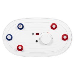 Бойлер косвенного нагрева настенный 100 литров, нержавеющая сталь, (с рециркуляцией) AQUATEC Standart SW100 White Royal Thermo RTWXIFSW100W1