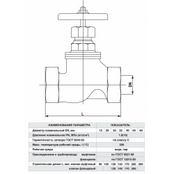 Вентиль аналог 15кч18п 65 Ci 00000003907 купить в Твери, Конаково, Завидово, Осташков, Ржев, Старица, Торжок, Кимры