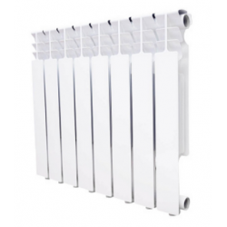 Радиатор отопления алюминиевый секционный с боковым подключением 500х78 мм. 8 секции, (при 70°С=1152 Вт. до 11,52 м2. Беларусь) AL Classic Sti ТТ000019465  