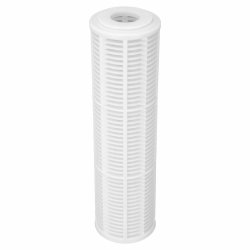 Картридж для фильтра воды, механическая очистка, прессованный полипропилен,20 мкм. (h - 254 мм ± 1 мм), ПП-20 М, Big Blue 10" Аквабрайт