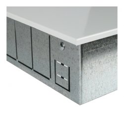 Шкаф для коллекторов встроенный STOUT ШРВ-1 (4-5 выходов 670х125х496мм) SCC-0002-000045 купить в Твери