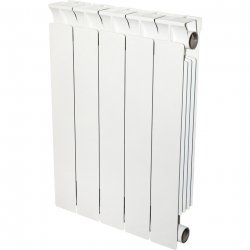 Радиатор биметаллический боковое подключение 12 секции STYLE 500 (белый RAL 9010) STOUT SRB-0110-050012 купить в Твери