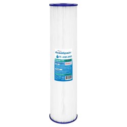 Картридж для предварительной очистки воды от механических примесей (ила, песка, ржавчины). (h - 508 мм ± 1 мм), ГП-20 М-20 ББ гофрированный 20 мкм, BB20" Аквабрайт