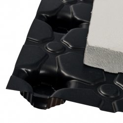 Мат для теплого пола с бобышками черный 1100х800х20 (с теплоизолирующим слоем) STOUT SMF-0001-110802 купить в Твери