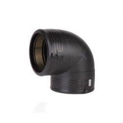 Отвод электросварной 90* d90 SDR11 ПЭ100 A/F УТ-00007009