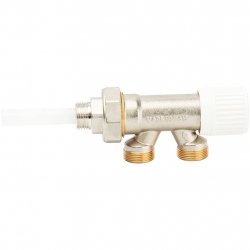 Блок для 2-х трубной системы с нижней подводкой и ручной регулировкой M 88 (M 82) 1/2 Luxor 68072101