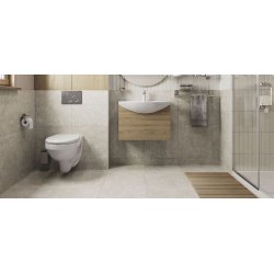 Инсталляция с подвесным унитазом (комплект: инсталляция, унитаз, сиденье SoftClose, кнопка белая) Альфа комфорт ПЭК Santeri