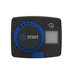 Сервопривод с LED дисплеем 230В, с датчиком для фиксированной регулировки температуры от +5 до +90°С SVM-1025 Stout SVM-1025-230017