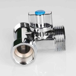 Кран шаровой для подключения с/т приборов 1/2'' х 3/4'' х 1/2' Valtec VT.256.N.04