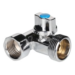 Кран шаровой для подключения с/т приборов 1/2'' х 3/4'' х 1/2' Valtec VT.256.N.04