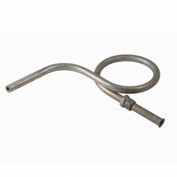 Отвод сифонный ОС100н-02 1/2" (угловой) трубка Перкинса Sti