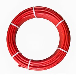 Труба сшитый полиэтилен PE-RT тип II d16x2.0 (бухта 600 м) красная, РосТурПласт 18211