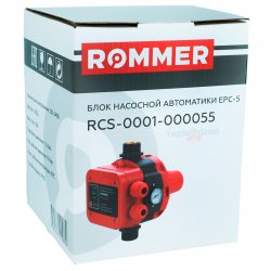 Блок насосной автоматики EPC-5 Rommer RCS-0001-000055 купить в Твери, Конаково, Завидово, Осташков, Ржев, Старица, Торжок, Кимры