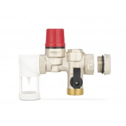 Группа безопасности бойлера 3/4" + переходник на 1/2". 7 бар. Wattson W.SFR.07.020