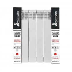 Радиатор отопления алюминиевый секционный AL 500х96х8 секц. Wattson W.AL.500.096.08 низкая цена, купить в Твери